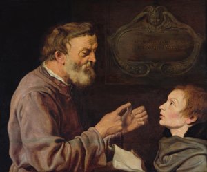 Maestro e Allievo da Jacques II de Gheyn