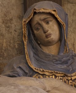 (dettaglio) della Pietà da Jacques Jubert