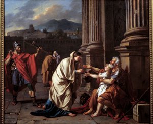 Belisario (500-565) che chiede l
