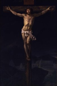 Cristo in croce da Jacques Louis David