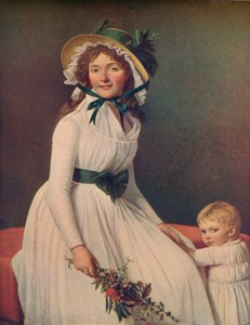 Emilie Pecoul, Madame Seriziat da Jacques Louis David
