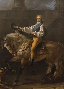 Ritratto equestre di Stanislaw Kostka Potocki 1755-1821 da Jacques Louis David
