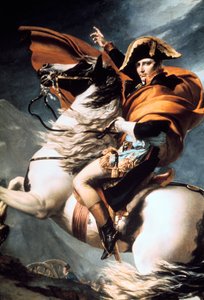 Napoleone attraversa le Alpi, (dettaglio), c1800