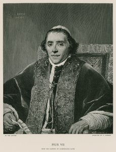 Papa Pio VII da Jacques Louis David