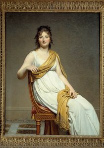 Ritratto di Madame Raymond de Verninac (1780-1827), sorella di Eugène Delacroix. Dipinto di Jacques Louis David (1748-1825) 1799. Museo del Louvre, Parigi da Jacques Louis David