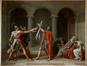 Il giuramento degli Orazi ...