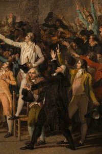 Il giuramento della Pallacorda, 20 giugno 1789 (dettaglio)