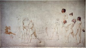 Il giuramento del gioco della palma (20 giugno) da Jacques Louis David