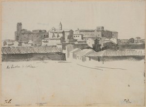 Vista dal Colosseo, Roma da Jacques Louis David