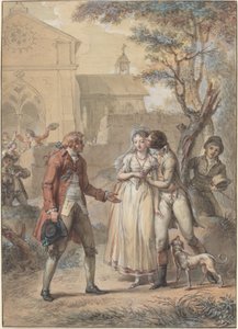 Il Bacio Ricambiato da Jacques Louis François Touzé