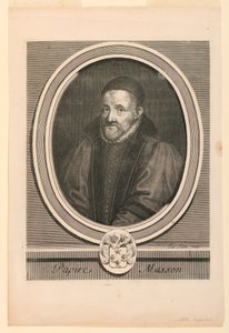 Ritratto di Papire Masson (1544-1611) da Jacques Lubin