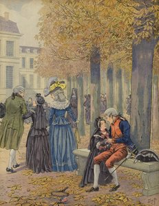 Napoleone e sua sorella Elisa da Jacques Marie Gaston Onfray de Breville (Job)