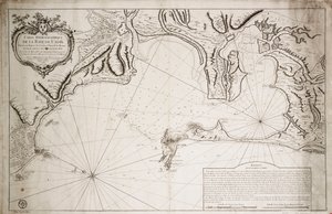Carta idrografica della Baia di Cadice