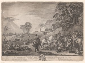 Cavalleria a riposo da Jacques Philippe Le Bas