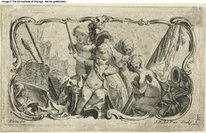 Putti at War da Jacques Philippe Le Bas
