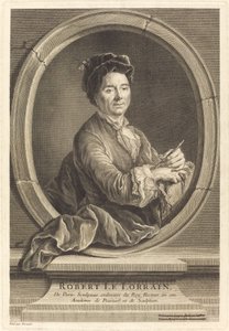 Robert le Lorrain da Jacques Philippe Le Bas after Hubert Drouais