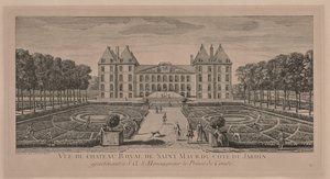 Castello di St. Maur da Jacques Rigaud