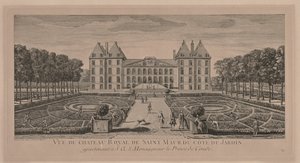 Castello di St. Maur da Jacques Rigaud