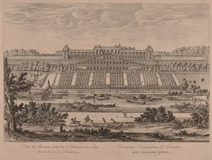 Castello di St. Germain en Laye dal fiume