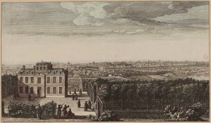 Casa di Père de la Chaise sul Mont-Louis da Jacques Rigaud