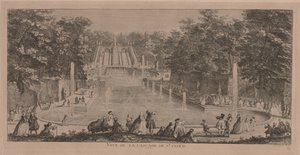 Le cascate di St. Cloud da Jacques Rigaud