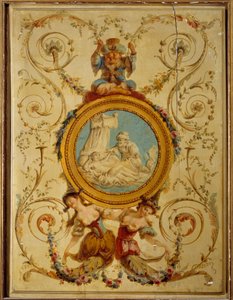 Pannello decorativo del gabinetto turco del Conte d