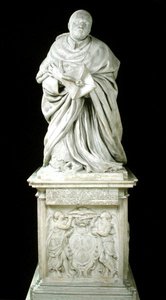 Monumento al cardinale Pierre de Bérulle (1575-1629) dalla Cappella Carmelitana a Parigi da Jacques Sarazin