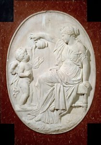 Monumento al cuore di Luigi XIII: le quattro virtù cardinali. Temperanza da Jacques Sarazin