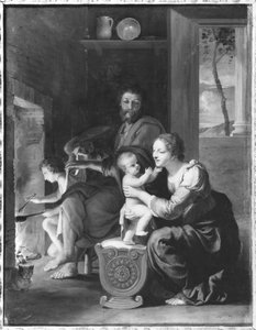 Sacra Famiglia, dopo il 1650 da Jacques Stella