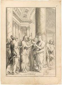 Matrimonio della Vergine da Jacques Stella