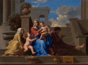 La Sacra Famiglia da Jacques Stella