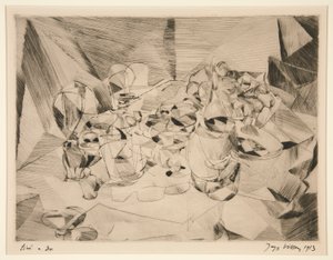 La tavola apparecchiata da Jacques Villon