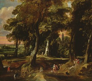 Diana la cacciatrice da Jacques d Arthois