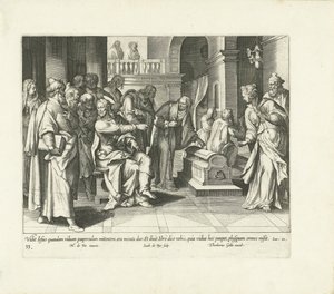 Generosità della povera vedova da Jacques de Bie