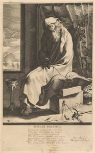Talete di Mileto, #1 dalla serie I sette saggi della Grecia da Jacques de Gheyn III