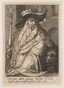 Giuda, da I dodici figli di Giacobbe da Jacques de Gheyn II