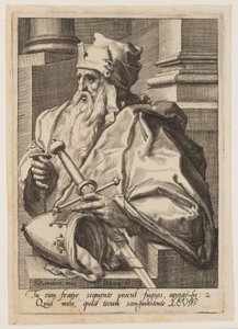 Levi, da I dodici figli di Giacobbe da Jacques de Gheyn II