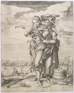 Il balestriere e la lattaia, c. 1610