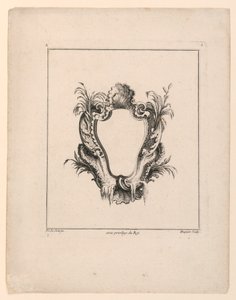 Stemma, da Recueil Nouveau de Differens Cartouche