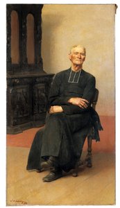Ritratto di un Vecchio Sacerdote da Jacques de Lalaing