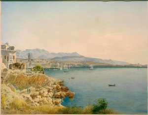 Veduta di Spalato da Jakob Alt