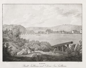 Baviera, Città di Kellheim e Colonia Neu-Kellheim da Jakob Alt