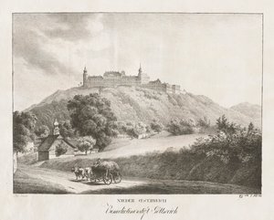 Bassa Austria, abbazia benedettina di Gottereich da Jakob Alt