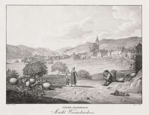 Nieder-oesterreich, Markt Weisenkirchen da Jakob Alt