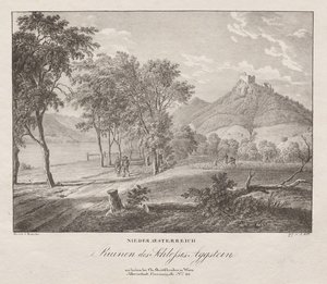 Bassa Austria, rovine del castello Aggenstein