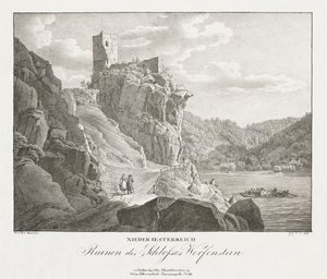 Nieder-Österreich, rovine del castello di Werfenstein
