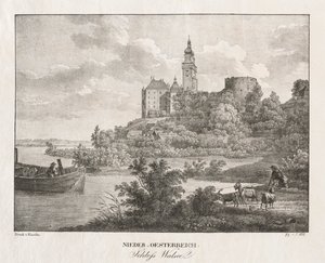 Bassa Austria, Castello di Walseel da Jakob Alt