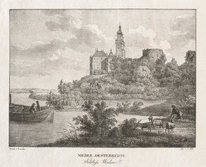 Nieder-oesterreich, Schloss Walseel da Jakob Alt