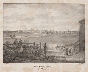Bassa Austria, città di Vienna da Jakob Alt