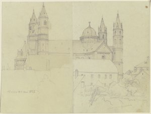 Duomo di Worms da Jakob Becker